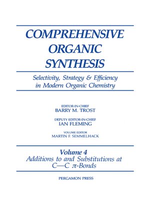 cover image of Additions to and Substitutions at C-C ?-Bonds